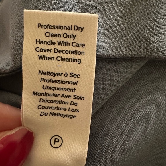 CINQ a’ SEPT Kayden Embellished Size 4 Gray Dress Pant BNWOT - Picture 7 of 9